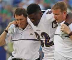 Ben Watson Sports IJM Cleats at Ravens Game, Shares Story of Sex Trafficking Survivor