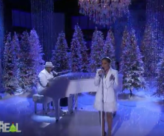 Adrienne, Israel Houghton Perform 'Little Drummer Boy' in First Duet (Watch)