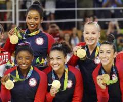 Simone Biles Named 'Female Athlete of the Year' for Record-Breaking Wins at Rio Olympics 