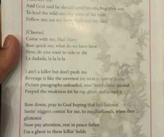 Profanity-Laced Tupac 'Hail Mary' Rap Lyrics Printed in Christmas Carol Program in Sri Lanka