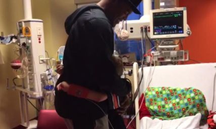 NFL Star Cam Newton Grants Wish of 10-Year-Old With Heart Condition