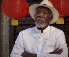 Morgan Freeman Says Curiosity About Jesus Started NatGeo's 'Story of God' (Interview)