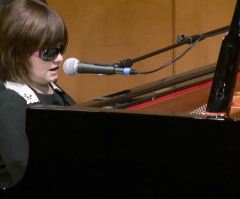 Melania Trump Leads Standing Ovation for Blind Singer at National Prayer Service