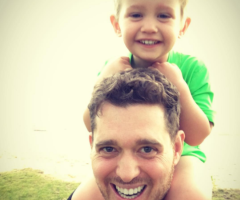 Michael Buble's Son's Cancer Recovery Called a 'Miracle From God'