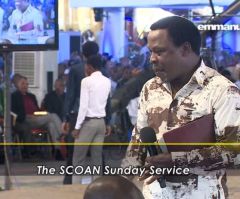 Blind Man Shouts 'I Can See!' at Controversial Pastor TB Joshua's Healing Service