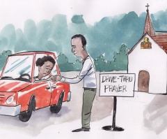 Need Guidance This Easter? Try a Drive-Through Prayer!