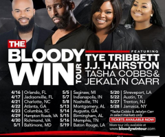 Tye Tribbett, JJ Hairston Get Candid About 'Bloody Wins' Ahead of Star Studded Tour (Interview)