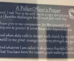 Wisconsin Police Station Removes 'Officer's Prayer' Amid Pressure From Atheist Group