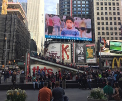 Ministry Reaches Out to Sex Abuse Victims With Times Square Billboard