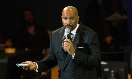 Steve Harvey Declares 'Thanks Be to God' After Emmy Award Wins