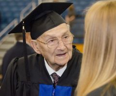 Pastor, 88, Gets Degree 58 Years After Starting, Didn't Want to Meet Jesus Without It