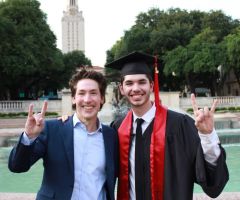 Joel and Victoria Osteen Slammed for Doing 'Hook 'Em Horns' Hand Sign at Son's Graduation