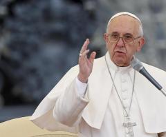 'God Cannot Be God Without Man,' Pope Francis Says