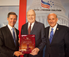 James Dobson Awarded Winston Churchill Lifetime Achievement Award; Vows to Keep Fighting for Family