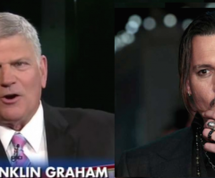 Franklin Graham Calls Johnny Depp 'Dark Soul' After Trump Assassination Threat