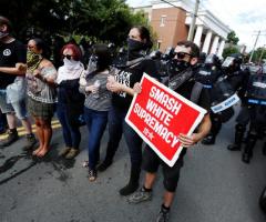 President Trump Condemns Violence in Charlottesville as Car Plows Into Crowd of Protesters, 1 Killed, 19 Injured (Video)