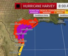 Hurricane Harvey Tracker: Projected Path Map; Devastating Storm Prompts Texas Evacuations