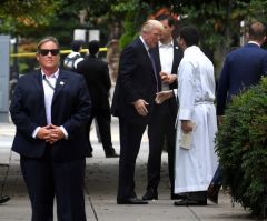 President Trump, First Lady Attend Church on National Day of Prayer for Harvey Victims