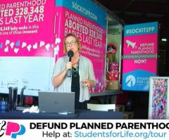 Students for Life Launch Truck Tour Filled With 328,348 Socks for Babies Aborted at Planned Parenthood