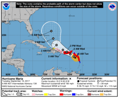 Hurricane Maria Devastates Dominica as Prime Minister Declares 'We Shall Survive by the Grace of God'