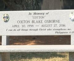 School District to Remove Bible Verse From Memorial Bench for Slain Student