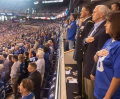 Franklin Graham Lauds Mike Pence for Walking Out of NFL Game After Players Kneel During Anthem