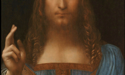 Da Vinci Painting of Jesus Christ Expected to Sell for $100M