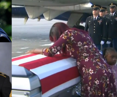 Trump Denies Telling Soldier's Grieving Widow 'He Knew What He Signed Up For'