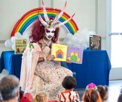 Church of Satan Lauds Library for Hosting Five-Horned 'Killer Klown' Drag Queen at Kids' Storytime