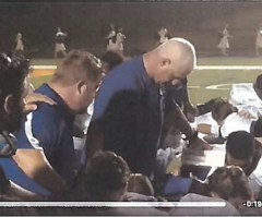 Georgia School District Bans Coach From Praying With Team After Atheists Complain