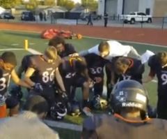 Oklahoma School District Investigates Football Team's Prayer After Atheist Group Complains