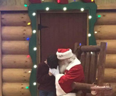 Santa Praying With Boy Goes Viral: Kid Wishes for Sick Dad to Get Better