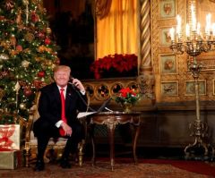 Trump Says 'We've Got Prosperity, Now We Want Peace' in Christmas Eve Call