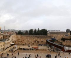 Israel Minister Plans to Name Train Stop at Western Wall After Trump