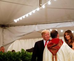 Trump Told Words Can Be 'Destructive' and 'Divisive' in Christmas Eve Homily