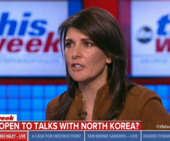 Nikki Haley Defends Trump Tweet Comparing Nuclear Button Sizes With North Korea