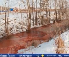 Russia Reports 'Biblical Bombshell' as River Turns Blood Red, Experts Searching for Cause (VIDEO)