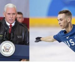 Mike Pence Urges Gay US Olympian Not to Believe 'Fake News' About 'Gay Conversion' Support