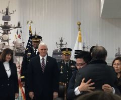 North Korean Defectors Meet With Mike Pence, Otto Warmbier's Father at Olympics: 'We Have Seen Evil'