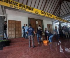 Radical Attacks Worshipers, Decapitates Jesus Christ Statue at Indonesian Church