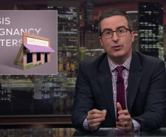 Pro-Lifers, Crisis Pregnancy Center Operators Push Back Against John Oliver's 'Hit Piece'