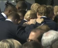 Alabama Football Team Prays for Donald Trump at White House National Championship Ceremony