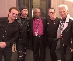 Episcopal Church Head Michael Curry Meets U2, Talks About 'Reclaiming Jesus' and Changing the World