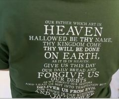 Town Recites Lord's Prayer, Wears 'We Believe' T-Shirts After Prayer Banned at Football Games