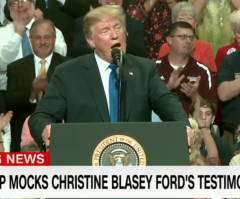 6 Recent Trump Comments on Kavanaugh: Mocks Ford, Suggests Democrat Senator a Drunkard 