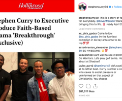 Steph Curry Signs on to Produce Christian Movie 'Breakthrough': 'This Is a Story of Faith for Everybody'