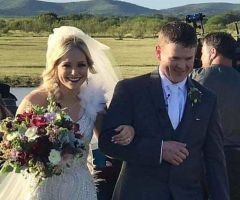 Hundreds remember Christian newlyweds killed in helicopter crash at memorial service