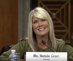 Natalie Grant highlights horrors of sex trafficking, saw girl in India trapped in cage 