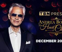 Legendary singer Andrea Bocelli to share his Christian faith in TBN Christmas special