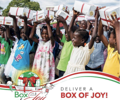 Catholic ministry spreads love of Jesus worldwide with 70,000 Box of Joy Christmas gifts 